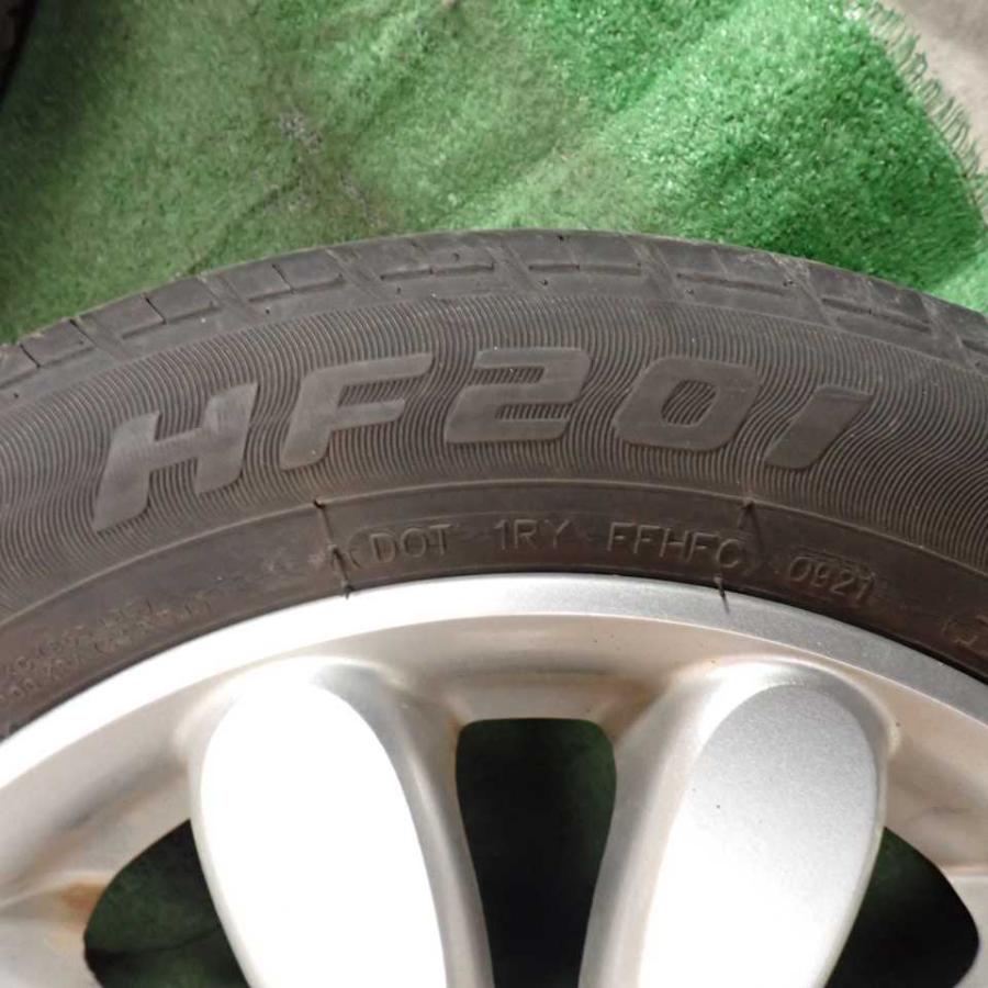 平成29年 アルトラパン HE33S 前期 純正 アルミホイール タイヤ 4本