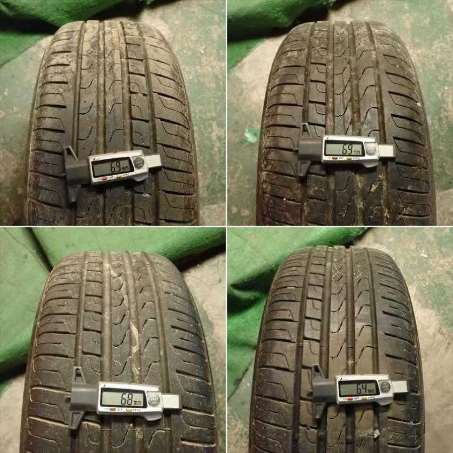 純正　116i　195/55RF16　2018年　4本セット 平成26年 BMW 116i ターボ F20 1A16 純正 アルミホイール タイヤ 4本