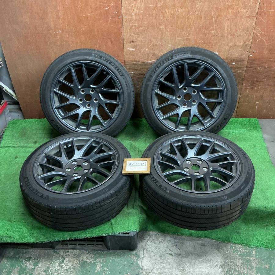 テスラ純正アルミホイールとNokian スタッドレス 235/45R18 x1本 青森