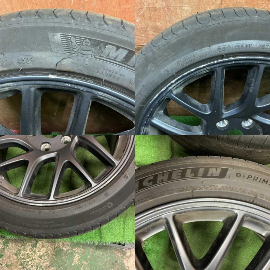 テスラ 純正アルミホイールとタイヤ 235 45R 18 x4本セット 他 令和5年 テスラ モデル3 3L13T 純正 アルミホイール タイヤ 4本セット