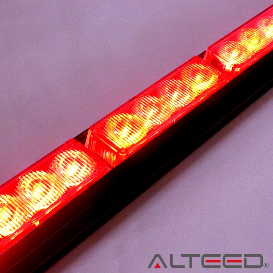 ALTEED（アルティード） LEDライトバー 45cm 赤色発光 フラッシュ