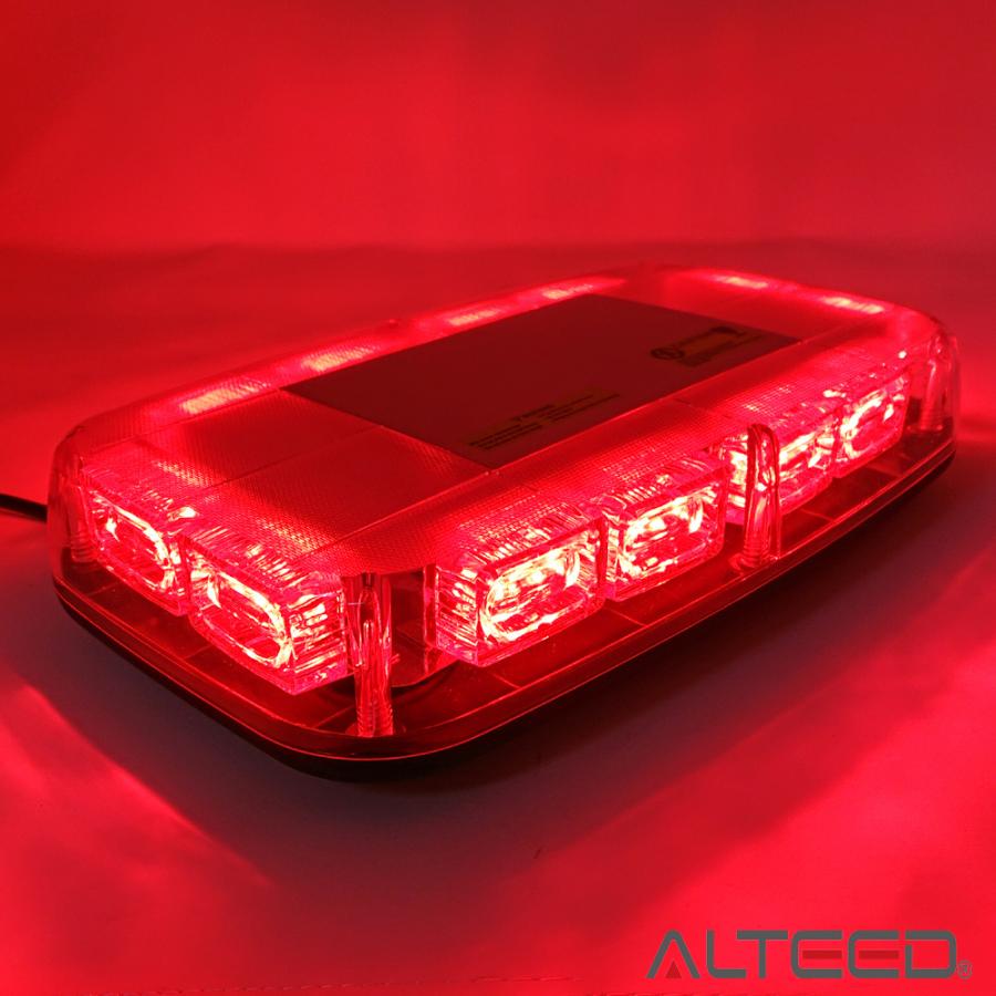 パトランプ 2色発光切替 LED回転灯フラッシュパトライト 赤色青色発光