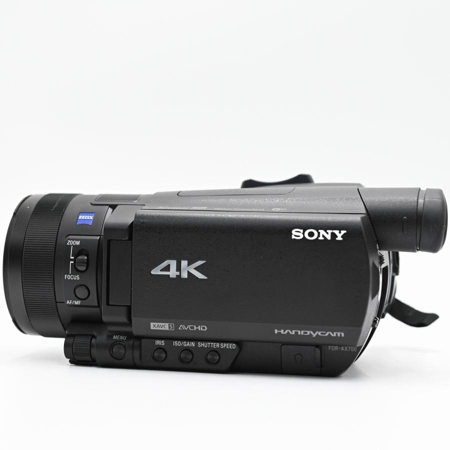 SONY 4Kビデオカメラ Handycam FDR-AX30 ブラック 光学10倍 FDR