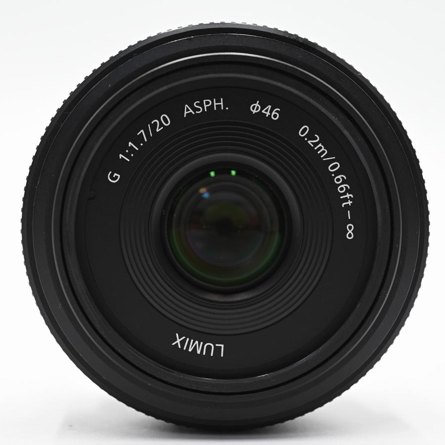 Panasonic パナソニック 単焦点 広角パンケーキレンズ マイクロフォーサーズ用 ルミックス G 20mm/F1.7 ASPH. H-H020 交換レンズ |  | 02