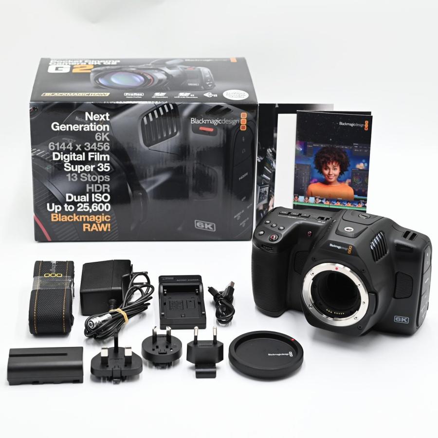 BlackmagicDesign ブラックマジックデザイン Pocket Cinema Camera 6K G2 ビデオカメラ