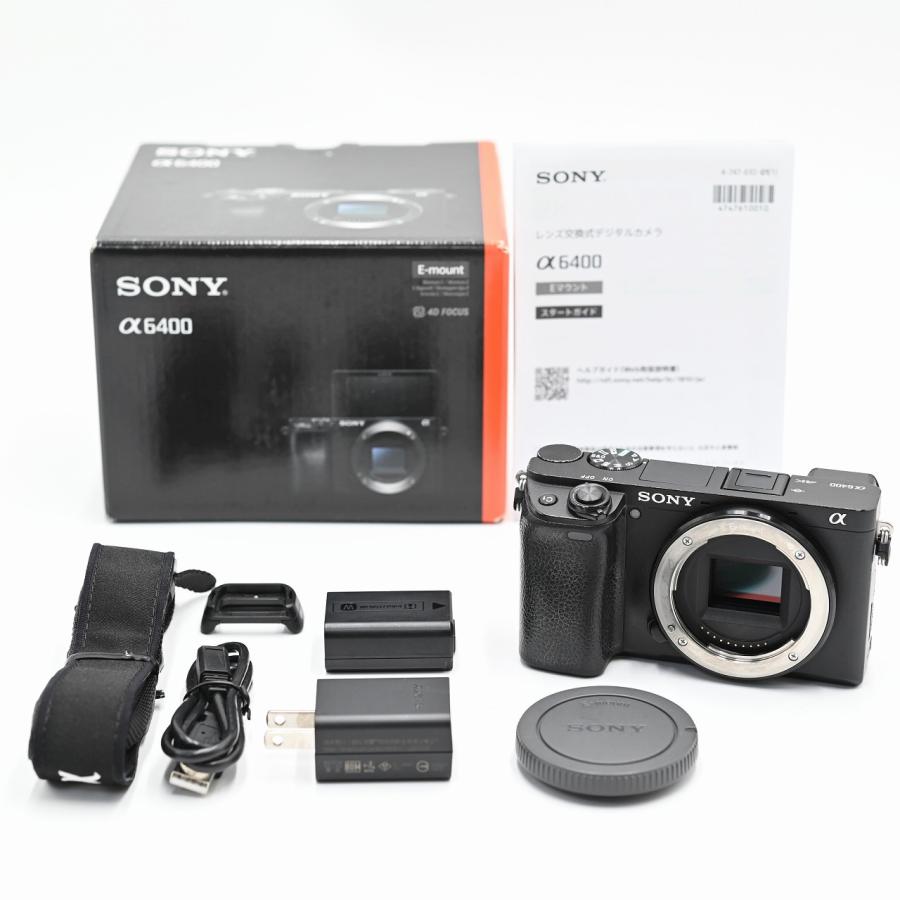 SONY ソニー ミラーレス一眼カメラ α6400 ボディ ブラック ILCE-6400 B ミラーレス一眼レフカメラ | 