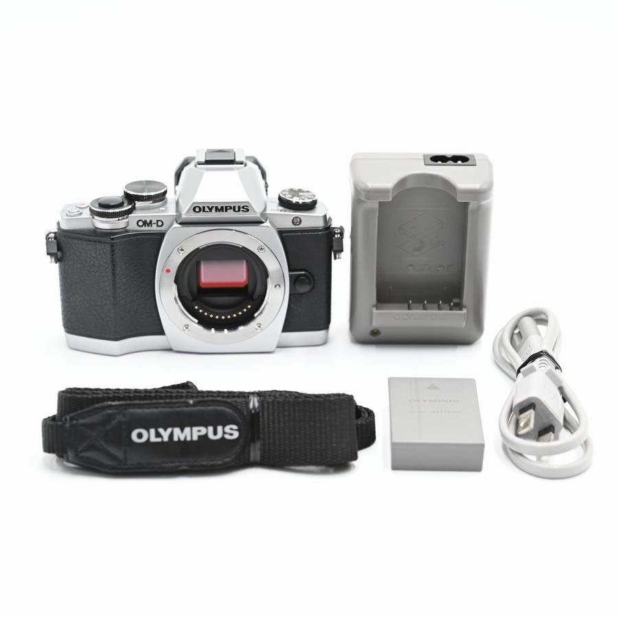 OLYMPUS オリンパス OM-D E-M10 ボディ シルバー ミラーレス一眼 OM-D E-M10 BODY SLV ミラーレス一眼レフカメラ | 