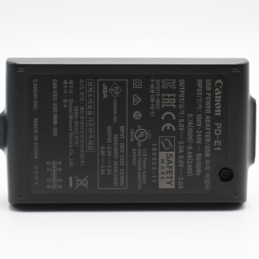 Canon キヤノン USB電源アダプター PD-E1 EOSR対応 アクセサリー Canon キヤノン USB電源アダプター PD-E1 EOSR対応 アクセサリー
