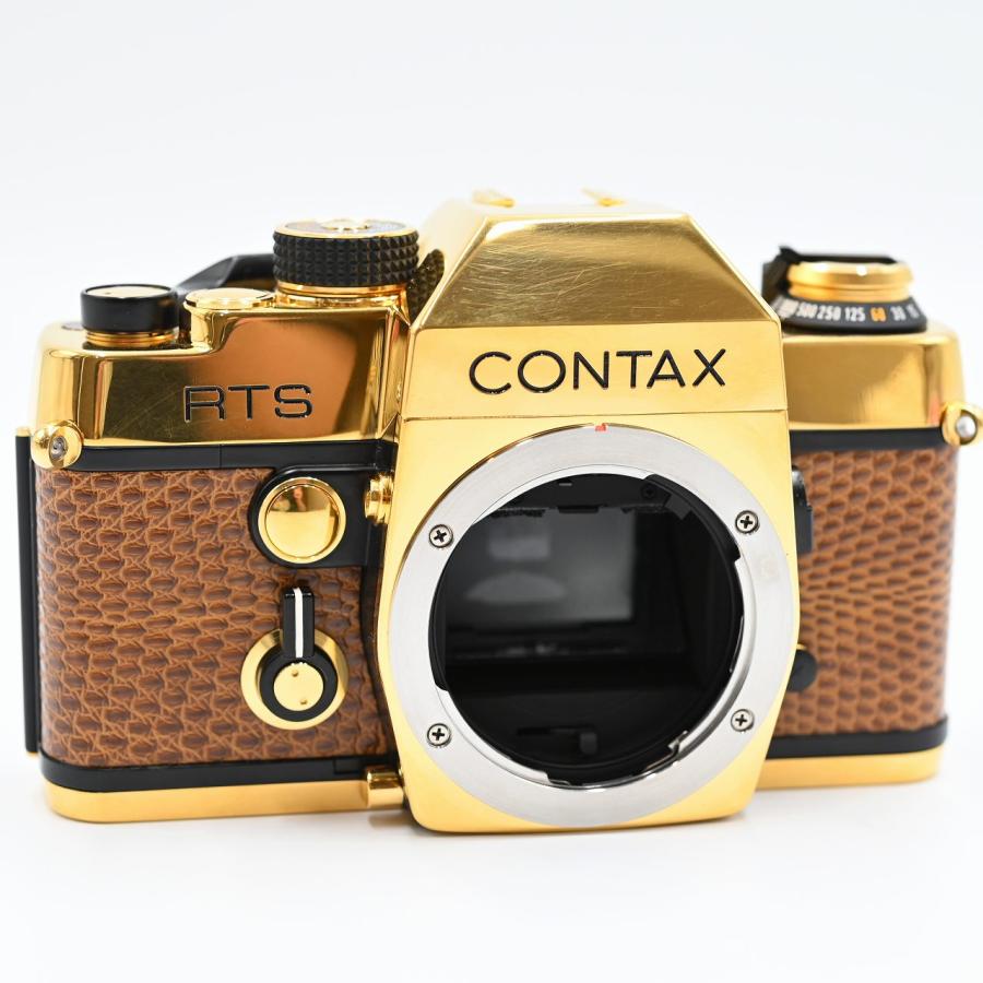 CONTAX コンタックス RTS GOLD 50周年記念モデル +Carl Zeiss Planar 1.4/50 フィルムカメラ |  | 01