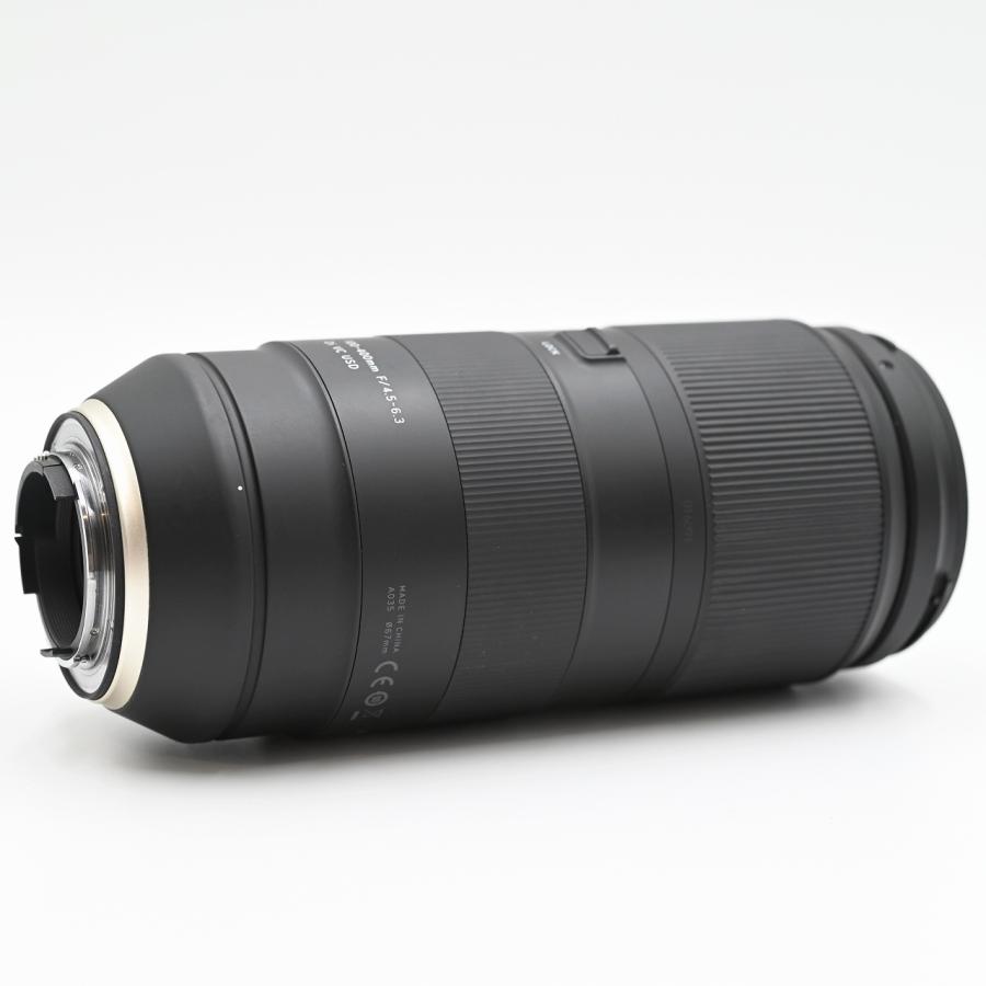 TAMRON タムロン 超望遠ズームレンズ 100-400mm F4.5-6.3 Di VC USD ニコン用 フルサイズ対応 A035N 交換レンズ |  | 05
