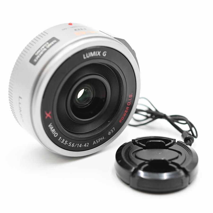 Panasonic パナソニック G X VARIO PZ 14-42mm/F3.5-5.6 ASPH./POWER O.I.S. シルバー H-PS14042-S コンパクトデジタルカメラ |  | 08