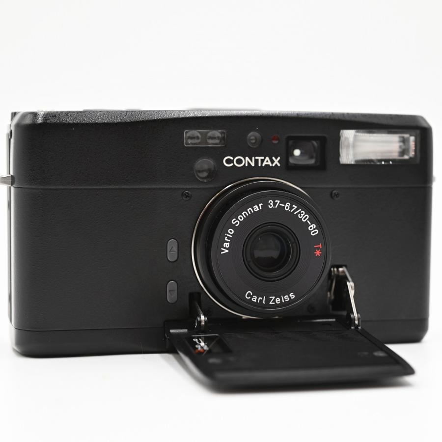 CONTAX コンタックス TVS III 限定モデル ハンマートーンブラック フィルムカメラ |  | 01