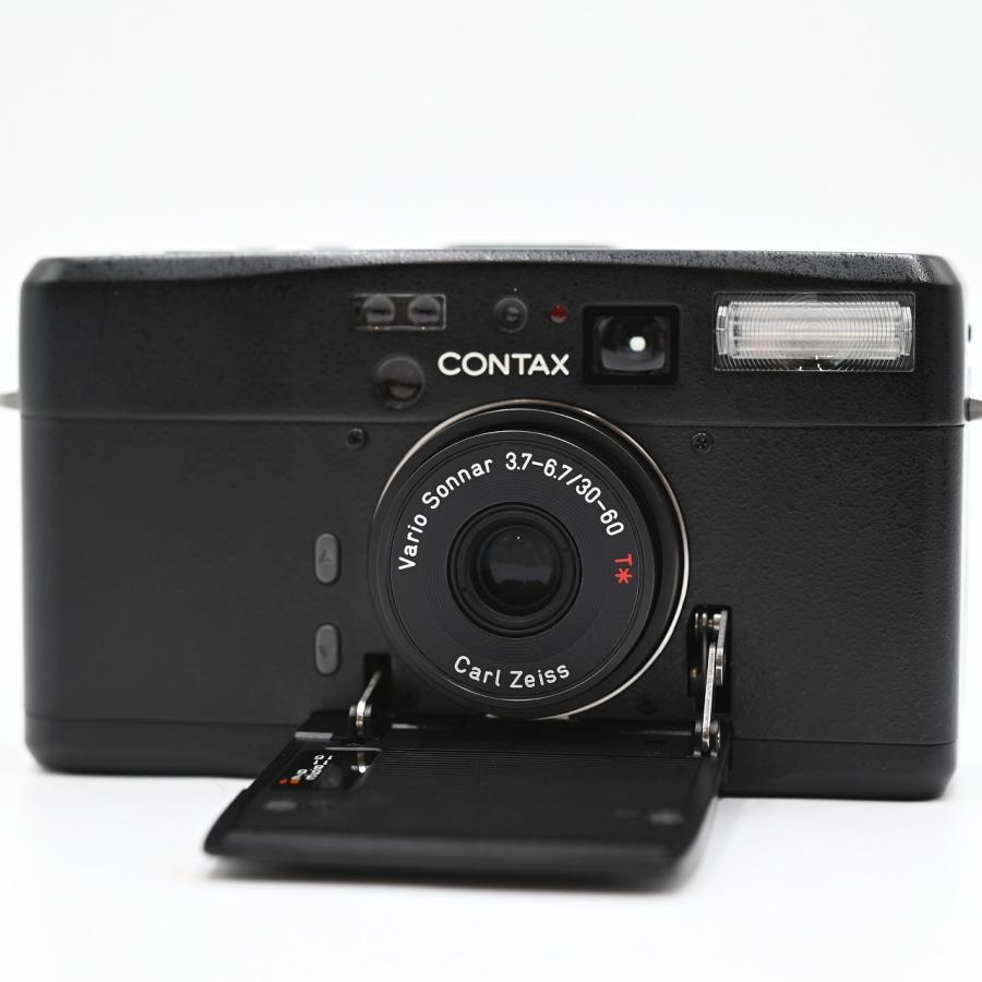 CONTAX コンタックス TVS III 限定モデル ハンマートーンブラック フィルムカメラ |  | 02