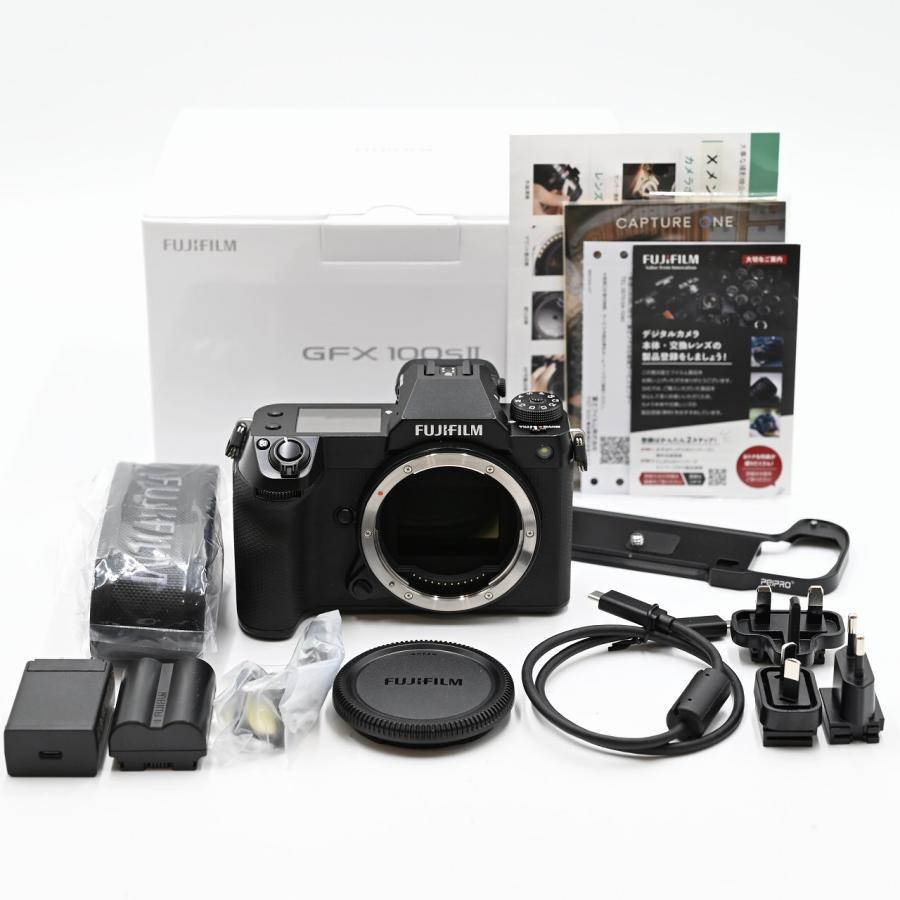 Fujifilm GFX100S II ミラーレスデジタルカメラボディ ブラック ミラーレス一眼レフカメラ | 