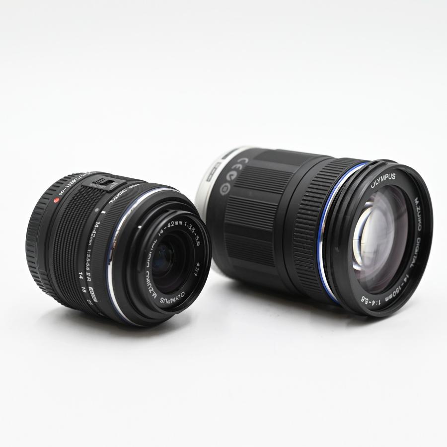 OLYMPUS オリンパス ミラーレス一眼 OM-D E-M5 ダブルズームキット ブラック OM-D E-M5 DZKIT BLK ミラーレス一眼レフカメラ |  | 08