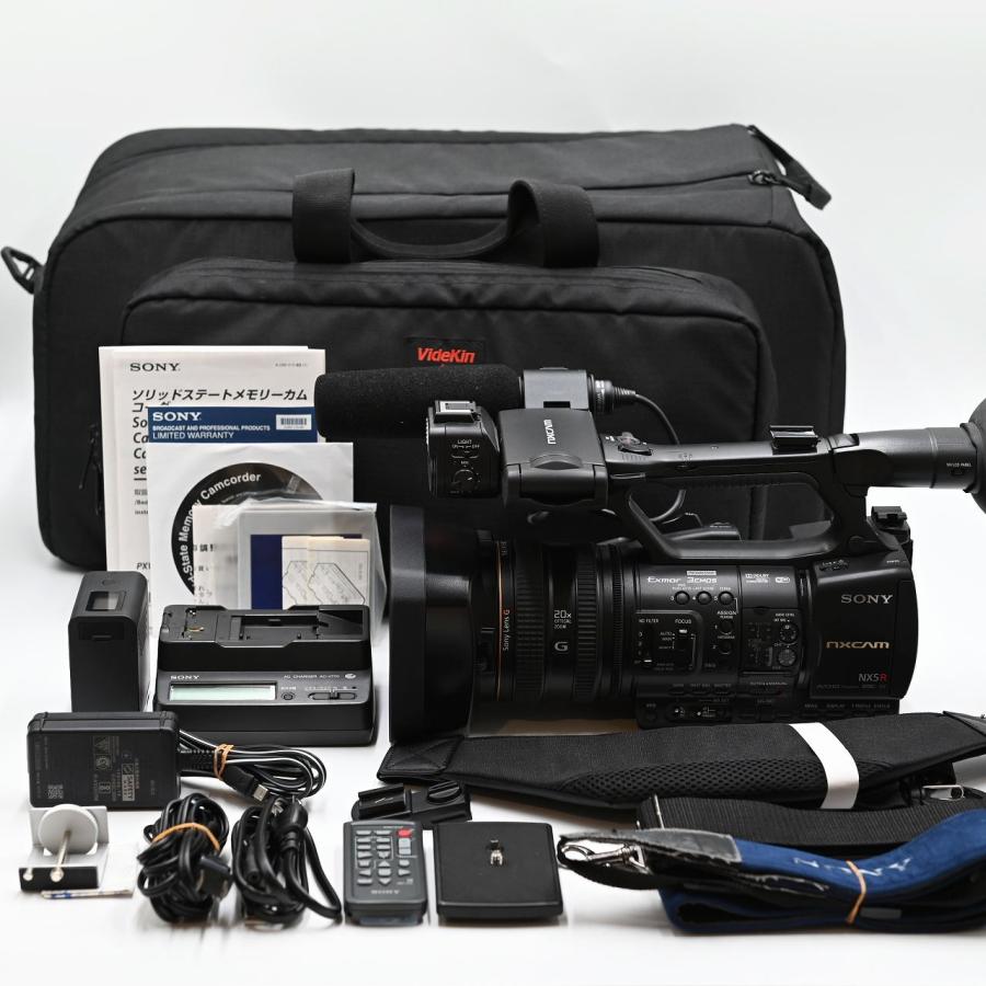 SONY ソニー NXCAMカムコーダー HXR-NX5R ビデオカメラ 業務用 通電時間20x10H ビデオカメラ | 