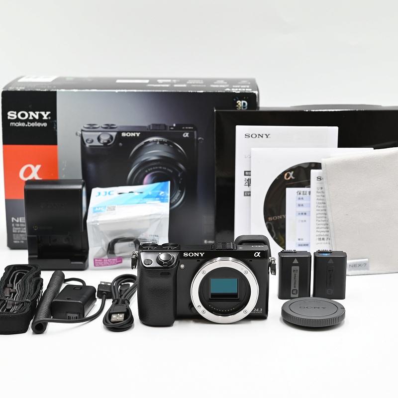 SONY ソニー ミラーレス一眼カメラ α NEX-7 ボディ ブラック NEX-7 ミラーレス一眼レフカメラ | 