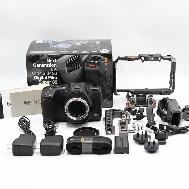 Blackmagic Design ブラックマジックデザイン シネマカメラ Pocket Cinema Camera 6K Pro TILTA Advanced kit 付 ビデオカメラ | 