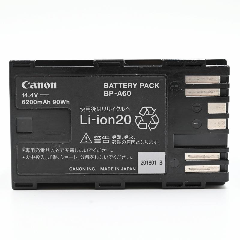 Canon キャノン 純正 バッテリーパック BP-A60 アクセサリー |  | 01
