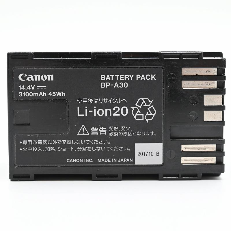 Canon キャノン 純正 バッテリーパック BP-A30 アクセサリー |  | 01