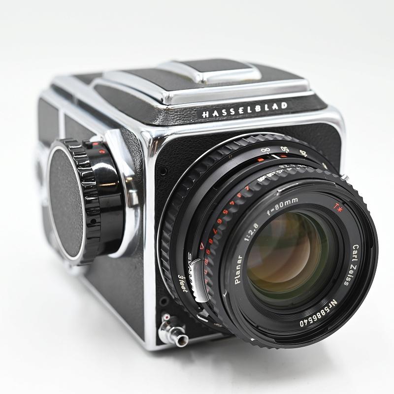 Hasselblad ハッセルブラッド 500 C CarlZeiss Planar C 80mm F2.8T + C12 Black フィルムカメラ |  | 01