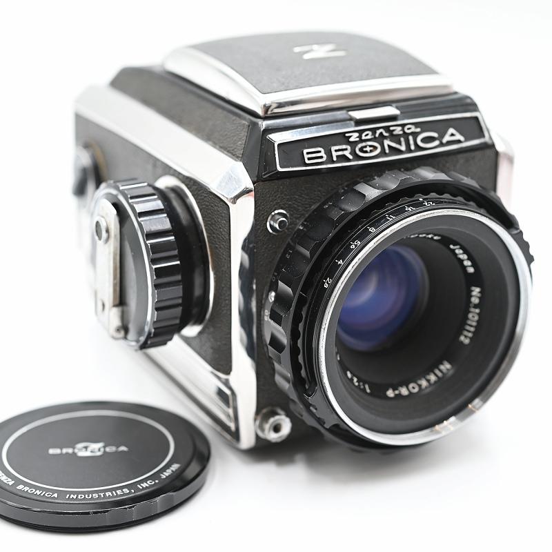 Zenza Bronica ゼンザ ブロニカ C + Nippon Kogaku Nikkor-P 75mm f/2.8 Lens CLA’d No Haze Fungus フィルムカメラ | 