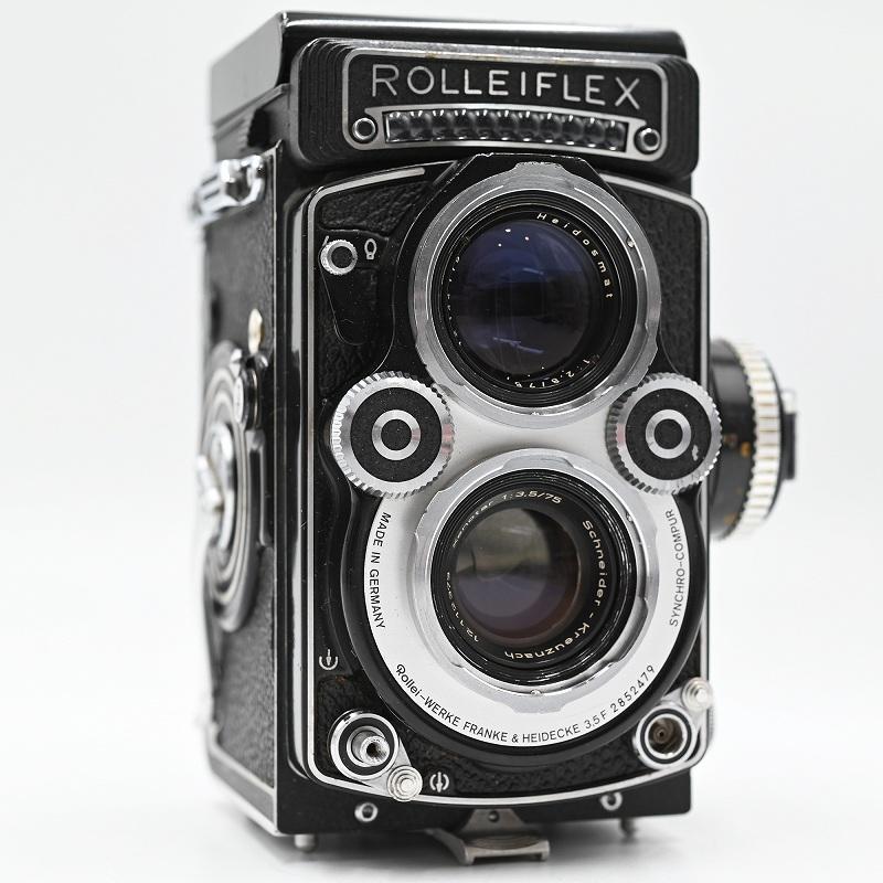Rollei ローライ Rolleiflex 3.5F Xenotar 75mm F3.5 ホワイトフェイス クセタノール フィルムカメラ |  | 02