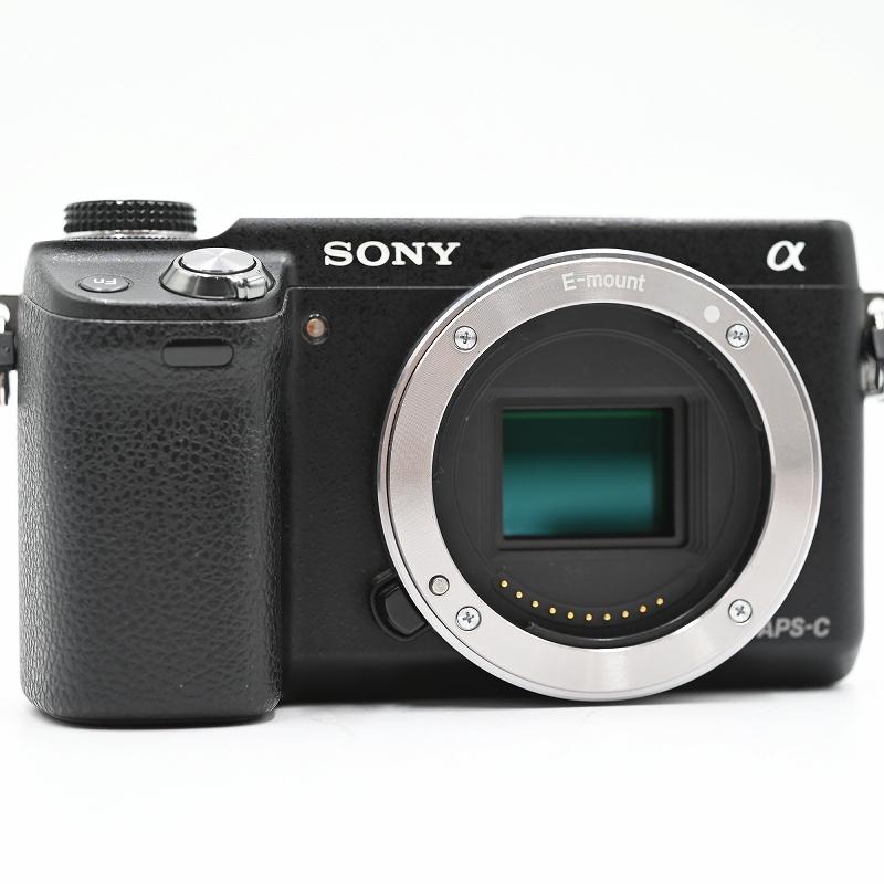 SONY ソニー ミラーレス一眼カメラ α NEX-6ボディ E18-55 F3.5-5.5 レンズ付き (シャッター数2933枚) ミラーレス一眼レフカメラ |  | 02