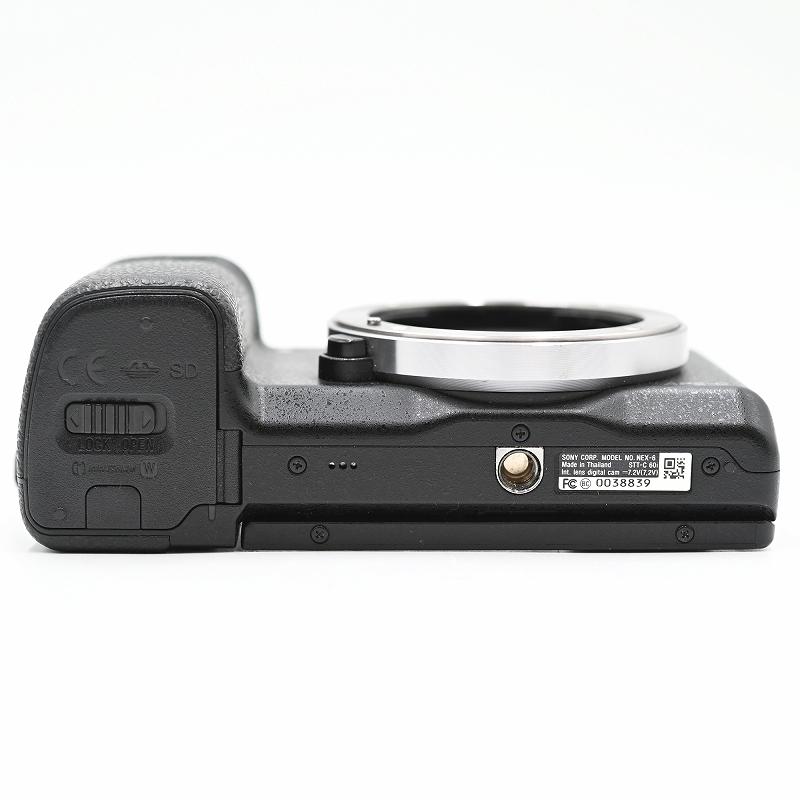 SONY ソニー ミラーレス一眼カメラ α NEX-6ボディ E18-55 F3.5-5.5 レンズ付き (シャッター数2933枚) ミラーレス一眼レフカメラ |  | 05