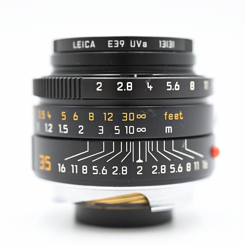Leica ライカ SUMMICRON-M 35mm F2 E39 ASPH. ブラック 交換レンズ |  | 06