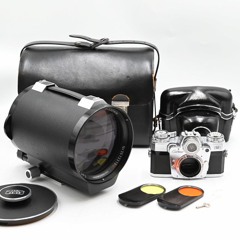 Contarex コンタレックス Carl Zeiss カール ツァイス Mirotar 500mm F4.5 ZEISS IKON ボディ付き整備済み 交換レンズ | 