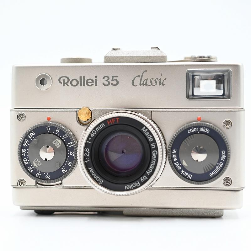 Rollei ローライ ROLLEI 35 CLASSIC プラチナ フィルムカメラ |  | 02