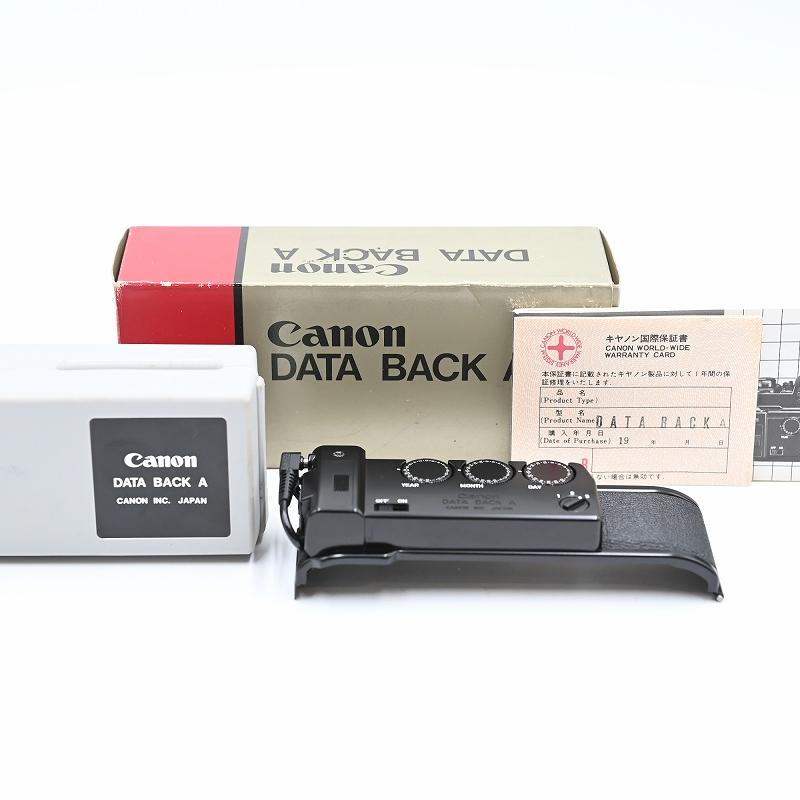 Canon キヤノン DATA BACK A A-1用 アクセサリー | 
