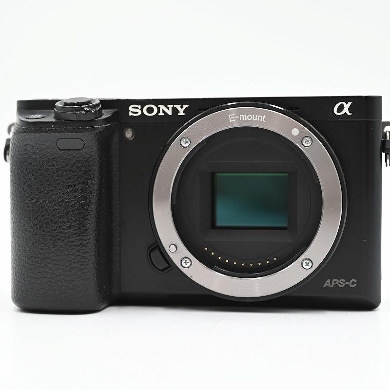 SONY ソニー ミラーレス一眼 α6000 ボディ ブラック (ショット数枚16422枚)(35言語) ミラーレス一眼レフカメラ |  | 01