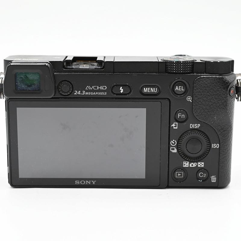 SONY ソニー ミラーレス一眼 α6000 ボディ ブラック (ショット数枚16422枚)(35言語) ミラーレス一眼レフカメラ |  | 03