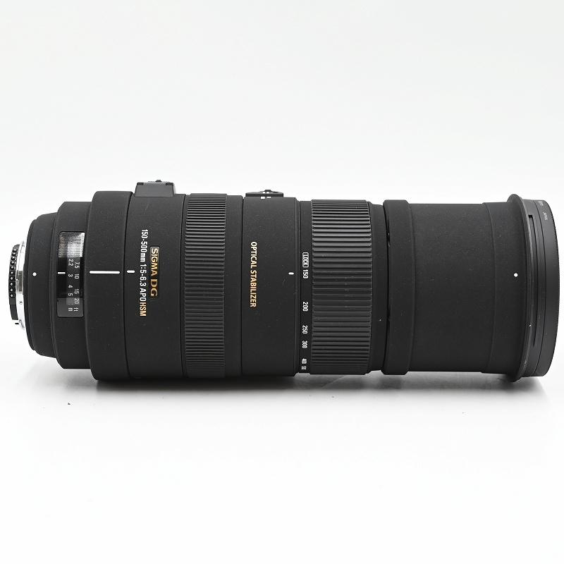 SIGMA シグマ 超望遠ズームレンズ APO 150-500mm F5-6.3 DG OS HSM ニコン用 交換レンズ |  | 07