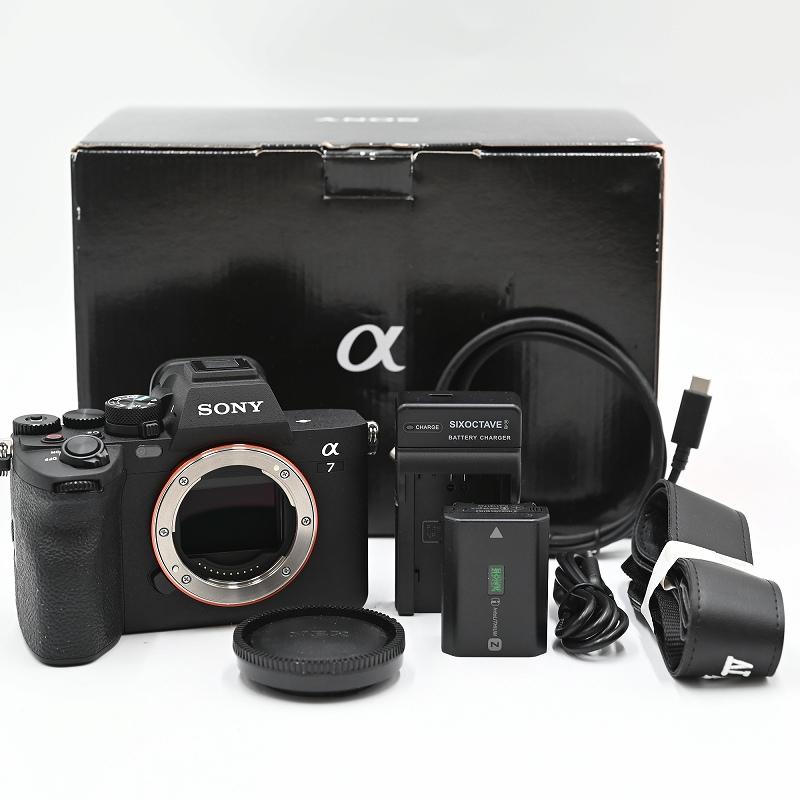 SONY ソニー ILCE-7M4 α7IV ミラーレス一眼カメラボディブラック(ショット数10枚)(35言語) ミラーレス一眼レフカメラ | 