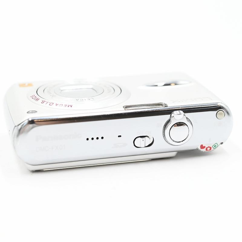Panasonic LUMIX DMC-FX01-W パナソニック デジタルカメラ パールホワイト コンパクトデジタルカメラ |  | 04