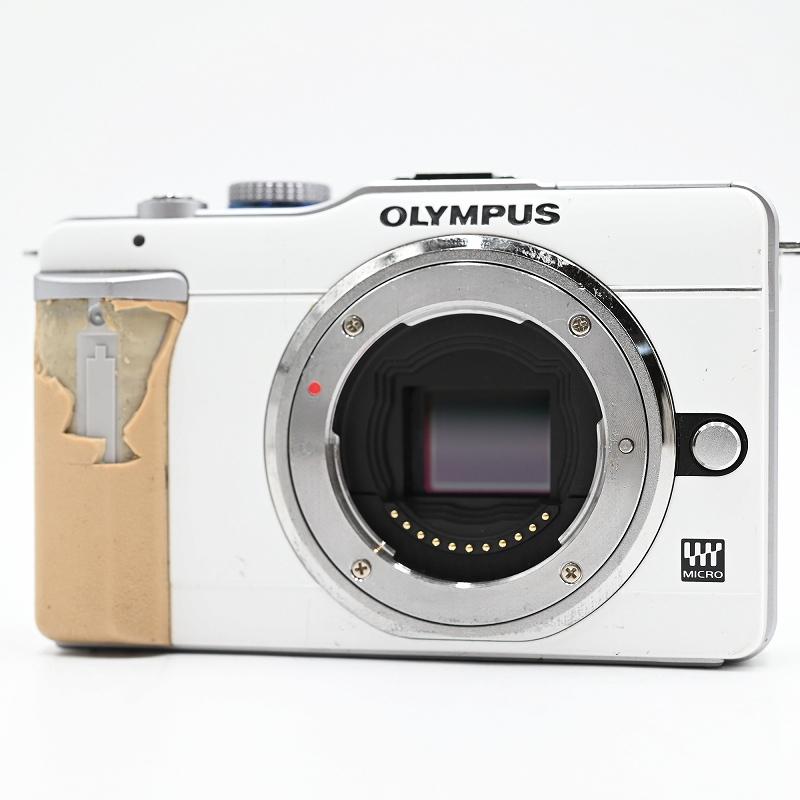 OLYMPUS オリンパス PEN E-PL1 ホワイト ボディ ミラーレスカメラ (ショット数2448枚) ミラーレス一眼レフカメラの画像