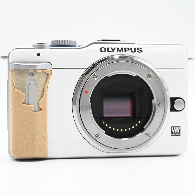 OLYMPUS オリンパス PEN E-PL1 ホワイト ボディ ミラーレスカメラ (ショット数2448枚) ミラーレス一眼レフカメラの画像