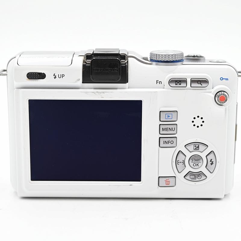 OLYMPUS オリンパス PEN E-PL1 ホワイト ボディ ミラーレスカメラ (ショット数2448枚) ミラーレス一眼レフカメラの画像