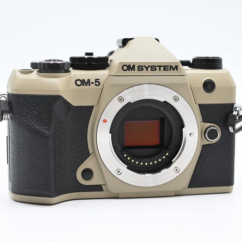 OM SYSTEM オーエムシステム OM-5 Mark II ボディ サンドベージュ (ショット数714枚) ミラーレス一眼レフカメラ |  | 01