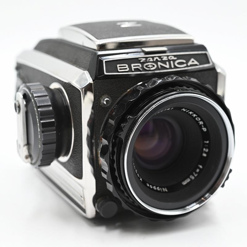 BRONICA ブロニカ C NIKKOR-P 75mm F2.8 Nippon Kougaku 整備済み フィルムカメラ |  | 01