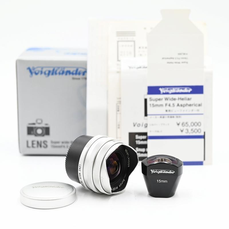 Voigtlander フォクトレンダー Super Wide Heliar 15mm F4.5 Aspherical Lens L39 シルバー 交換レンズ | 