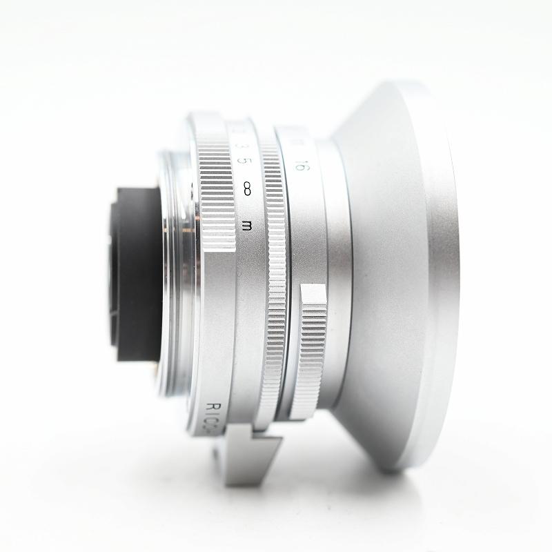 RICOH GR 28mm F2.8 Silver L39 ファインダー付き 交換レンズ