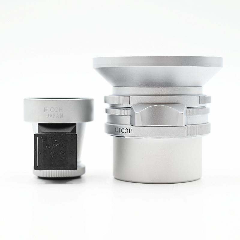 RICOH GR 28mm F2.8 Silver L39 ファインダー付き 交換レンズ