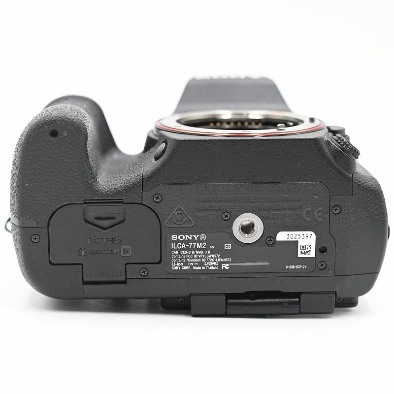 SONY ソニー ミラーレス一眼 α77 II ボディ (ショット数13094枚)(35言語) ミラーレス一眼レフカメラ |  | 05