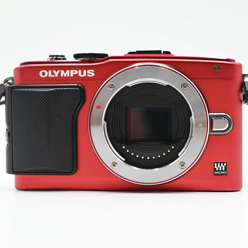OLYMPUS オリンパス ミラーレス一眼 PEN Lite E-PL6 14-42mm 40-150mm RED (ショット数5831枚) ミラーレス一眼レフカメラ |  | 02