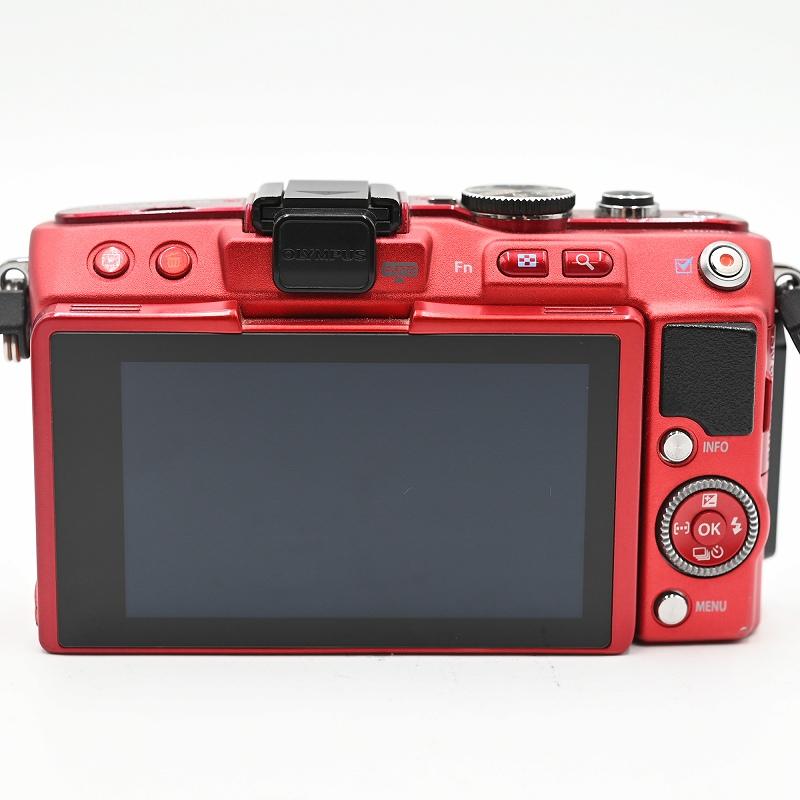 OLYMPUS オリンパス ミラーレス一眼 PEN Lite E-PL6 14-42mm 40-150mm RED (ショット数5831枚) ミラーレス一眼レフカメラ |  | 03