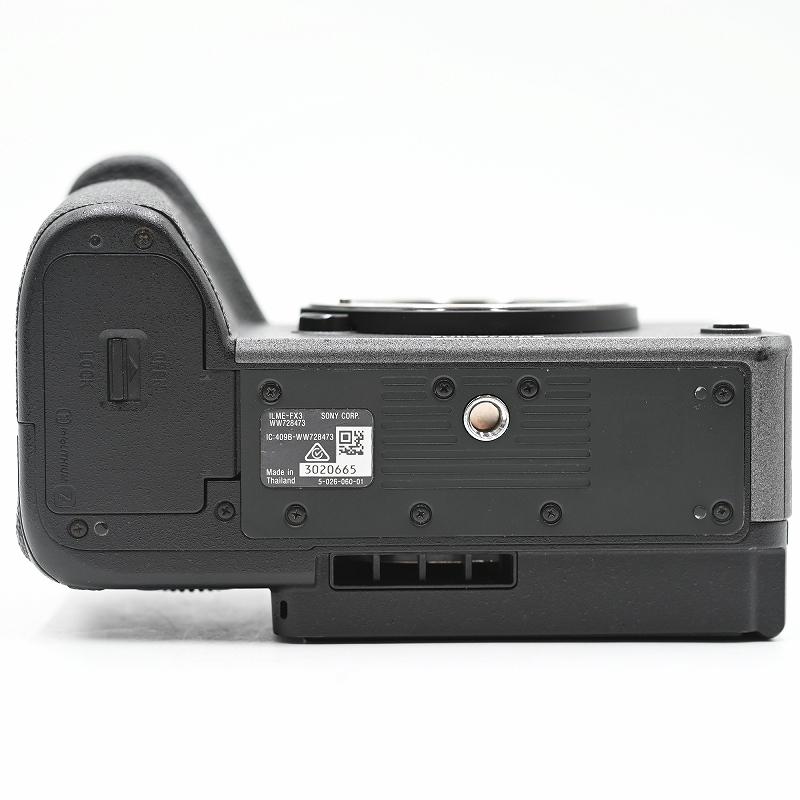 SONY ソニー ILME-FX3 Cinema Line カメラ (ショット数6331枚)(35言語) ミラーレス一眼レフカメラ |  | 04